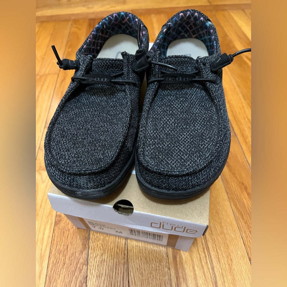 Hey Dude Wendy Sox Micro Total Black